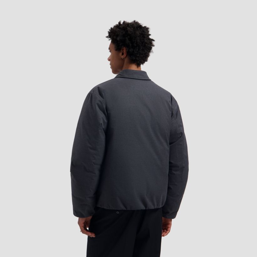 Olaf Peached Padded Jack Antraciet