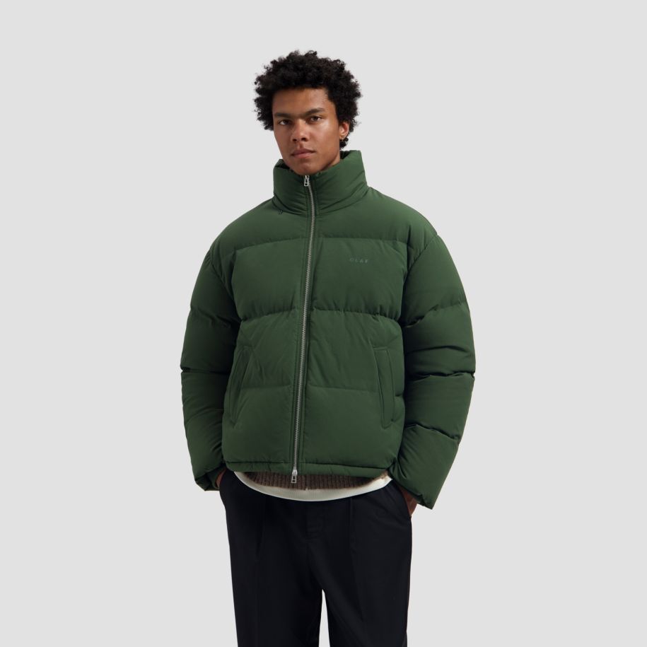 Olaf Ripstop Puffer Groen