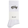 Olaf Signature Logo Sokken Wit