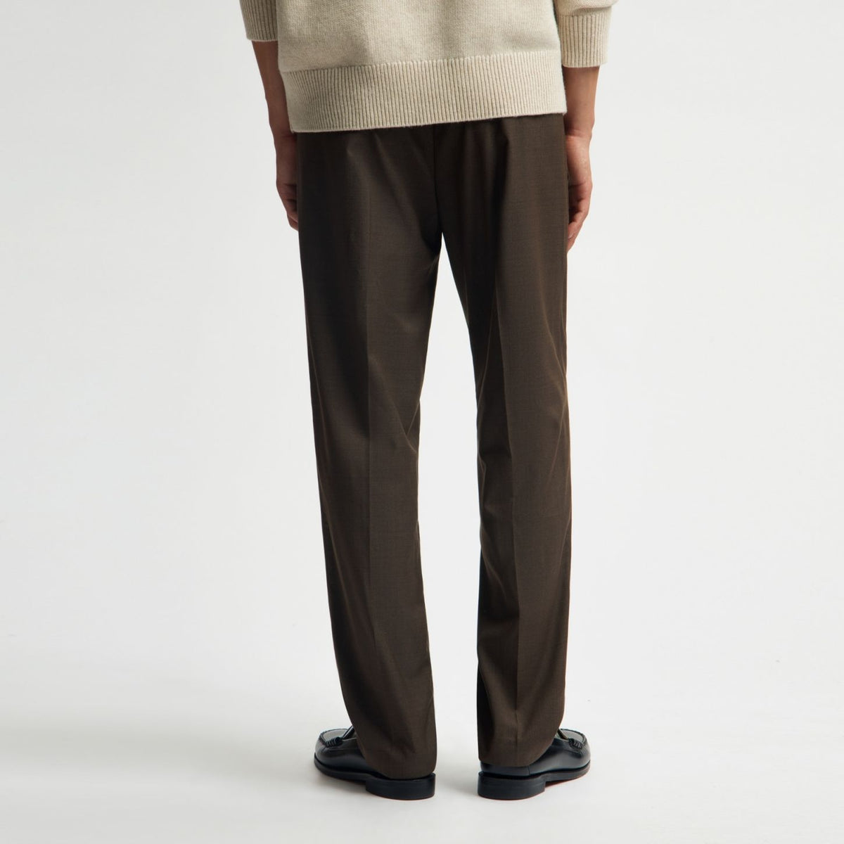 Olaf Slim Elasticated Broek Bruin