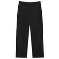 Olaf Wool Barrel Leg Broek Zwart