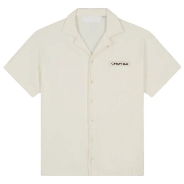 Croyez Plisse Overhemd Off White
