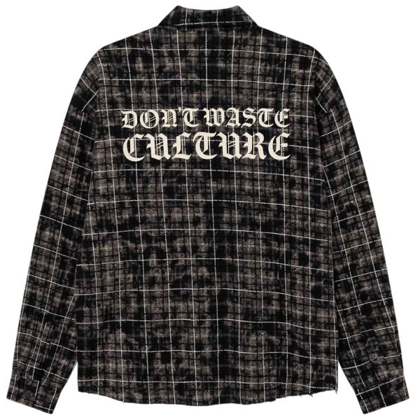 Don’t Waste Culture Levi Overhemd Zwart