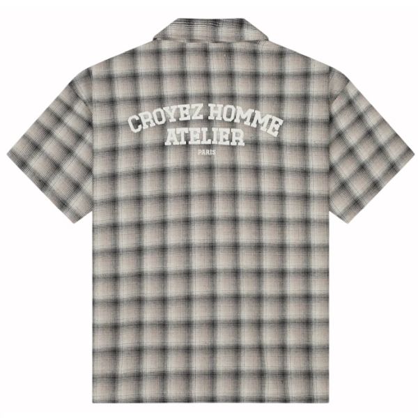 Croyez Worker Flannel Overshirt Zwart