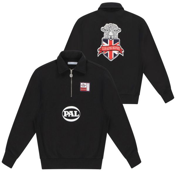 PAL Sporting Goods Alpino Half Zip Sweater Zwart