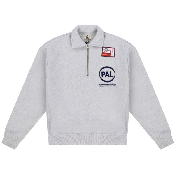 PAL Sporting Goods Company Half Zip Sweater Grijs