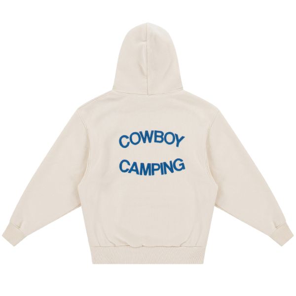PAL Sporting Goods Cowboy Camping Hoodie Off White