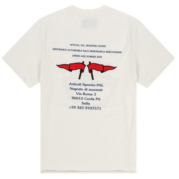 PAL Sporting Goods Gloria In Pista Souvenir T-shirt Wit