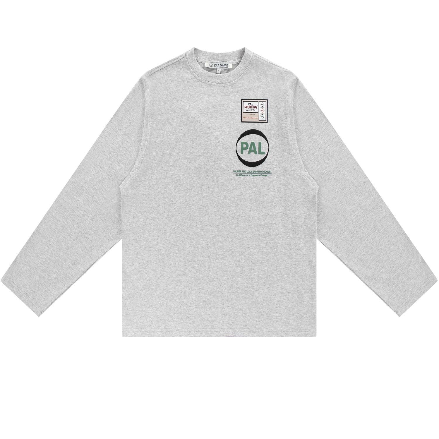 PAL Sporting Goods Pre Game Longsleeve T-shirt Grijs
