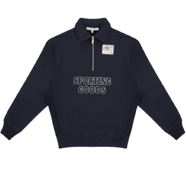 PAL Sporting Goods Swing For The Fences Half Zip Sweater Navy