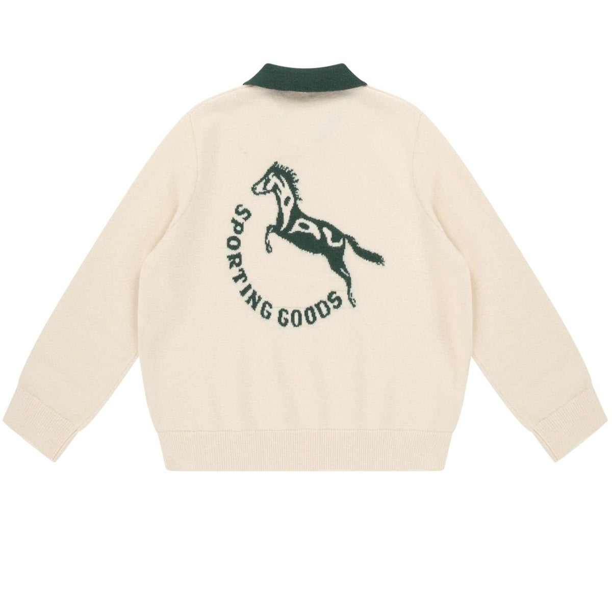 PAL Sporting Goods Gallop Balloon Knit Sweater Off White