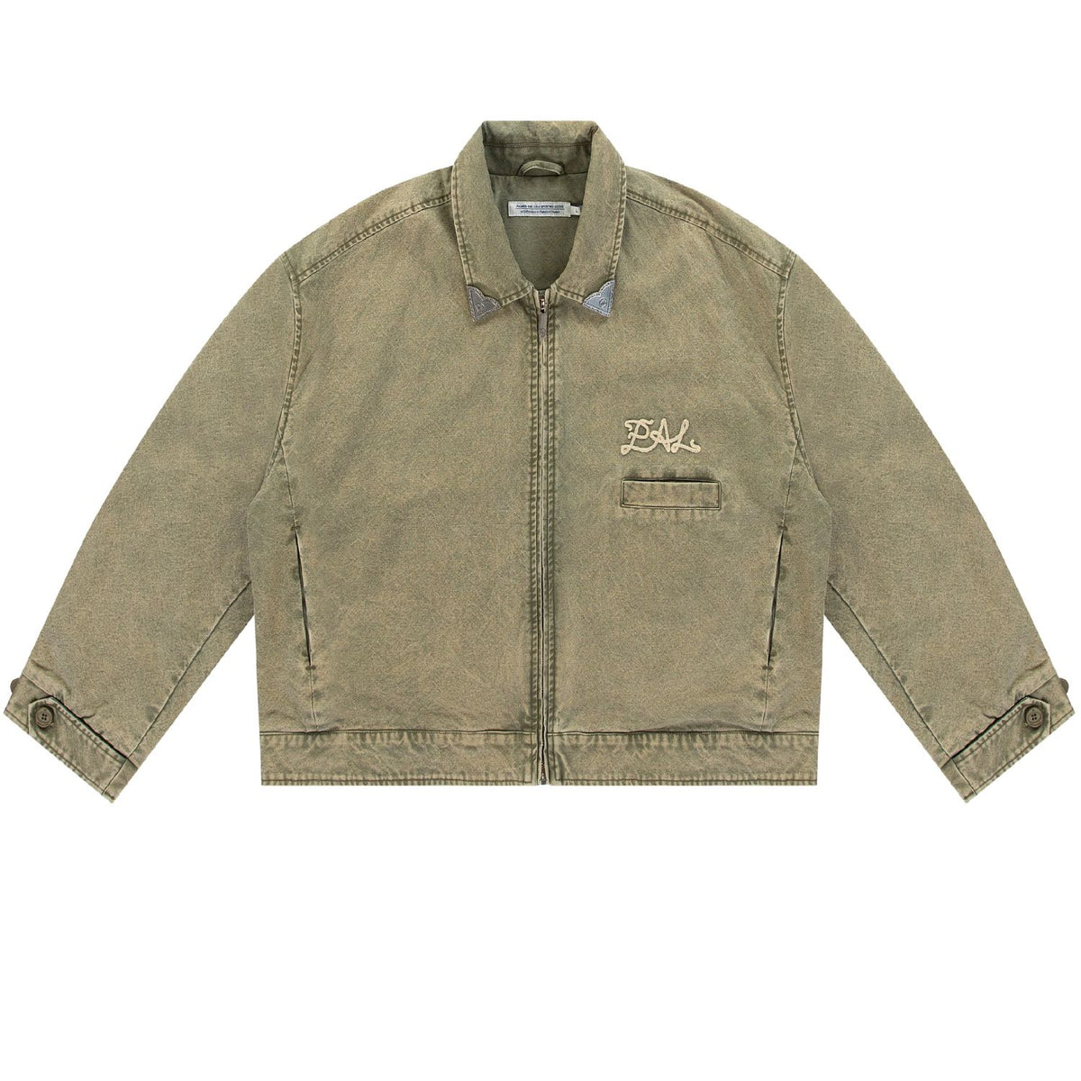 PAL Sporting Goods Gallop Washed Jack Licht Groen
