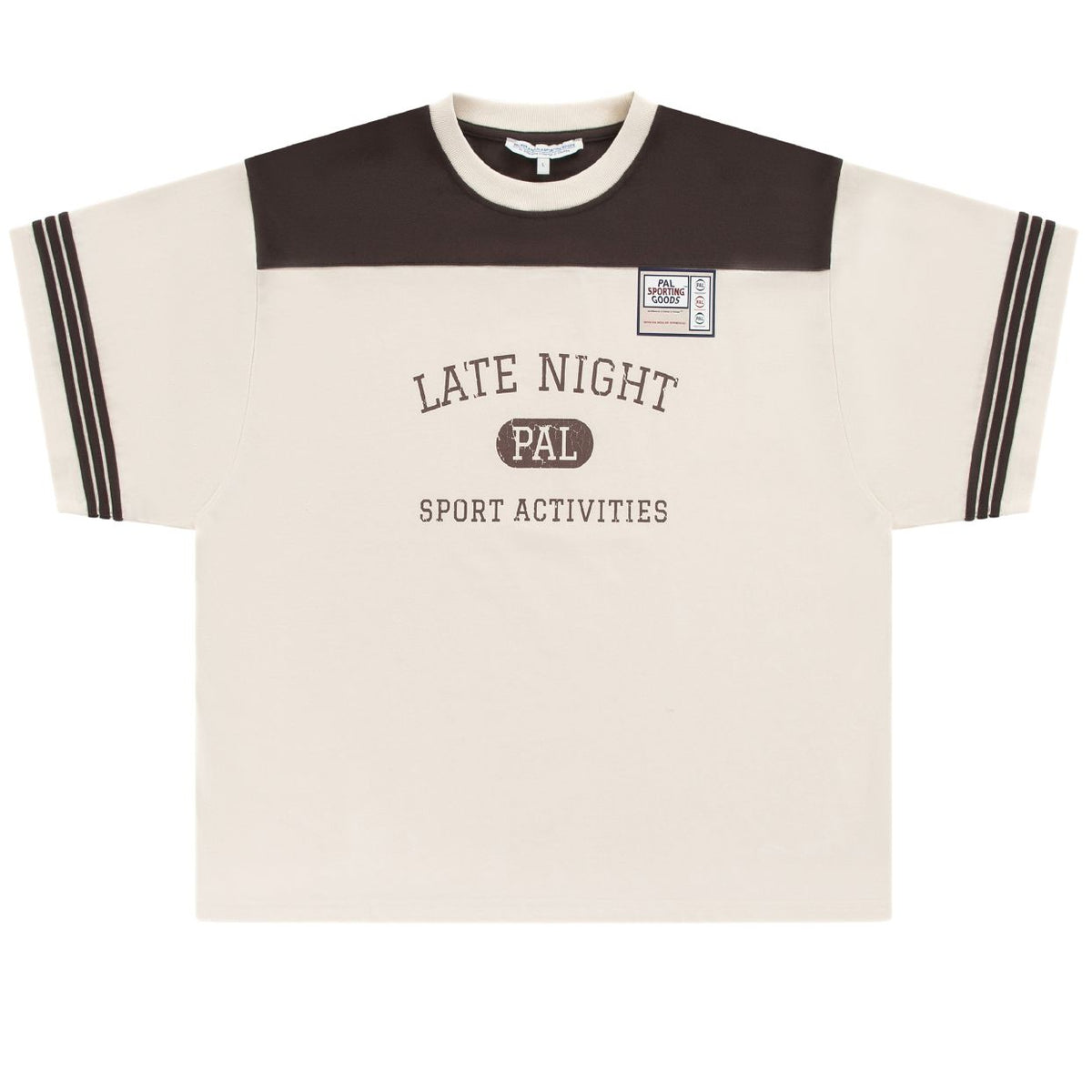PAL Sporting Goods Late Night Sport T-shirt Off White