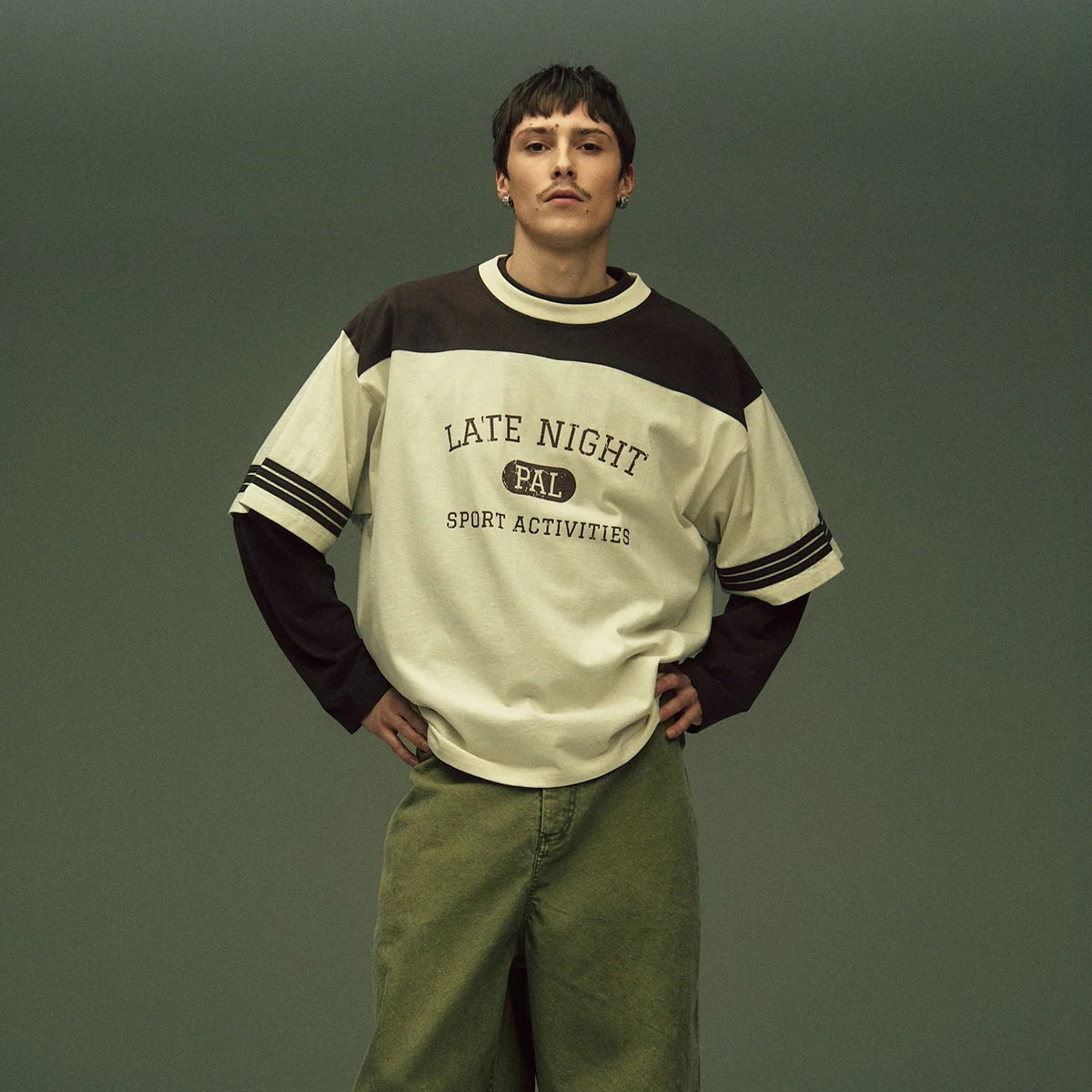 PAL Sporting Goods Late Night Sport T-shirt Off White