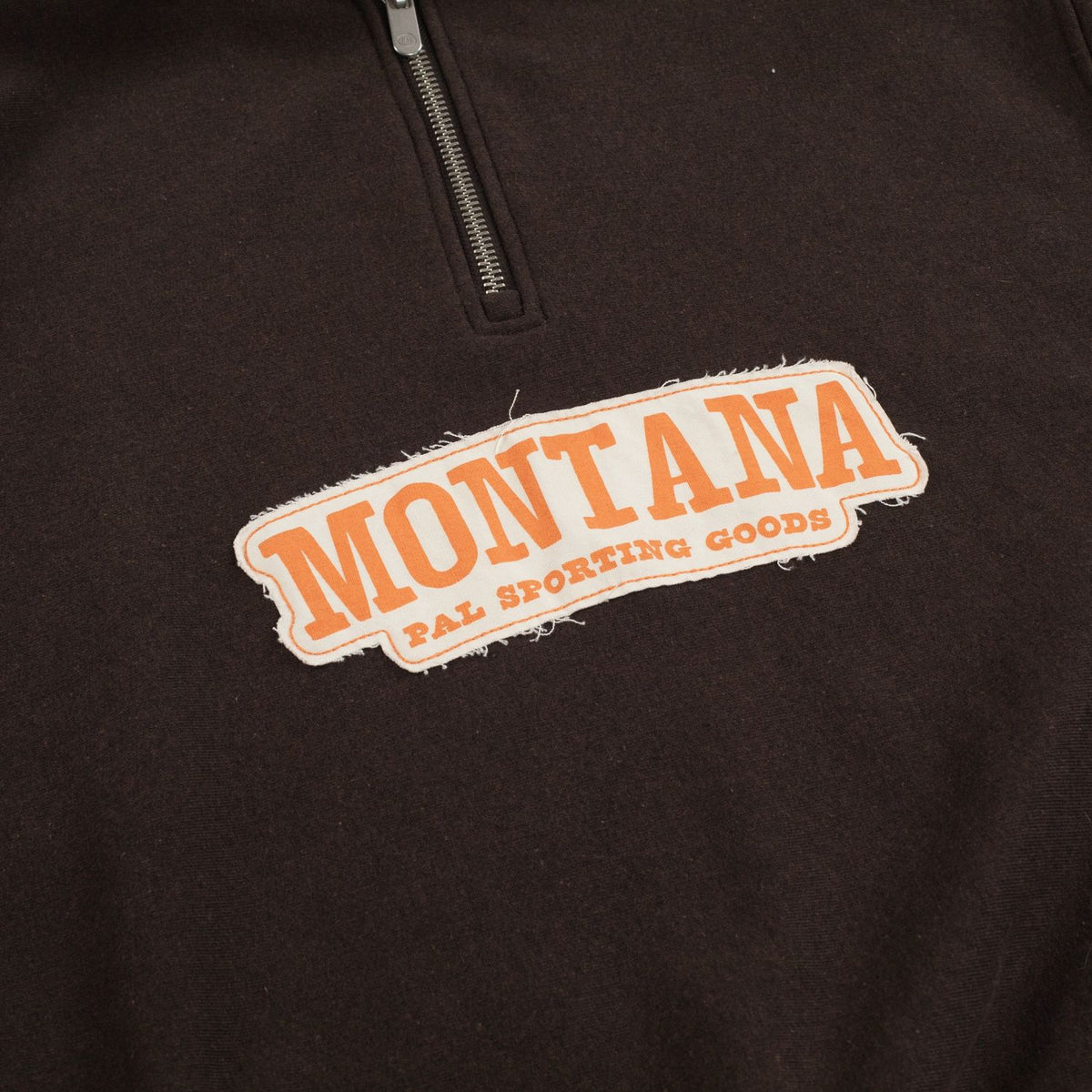 PAL Sporting Goods Montana Half Zip Sweater Bruin