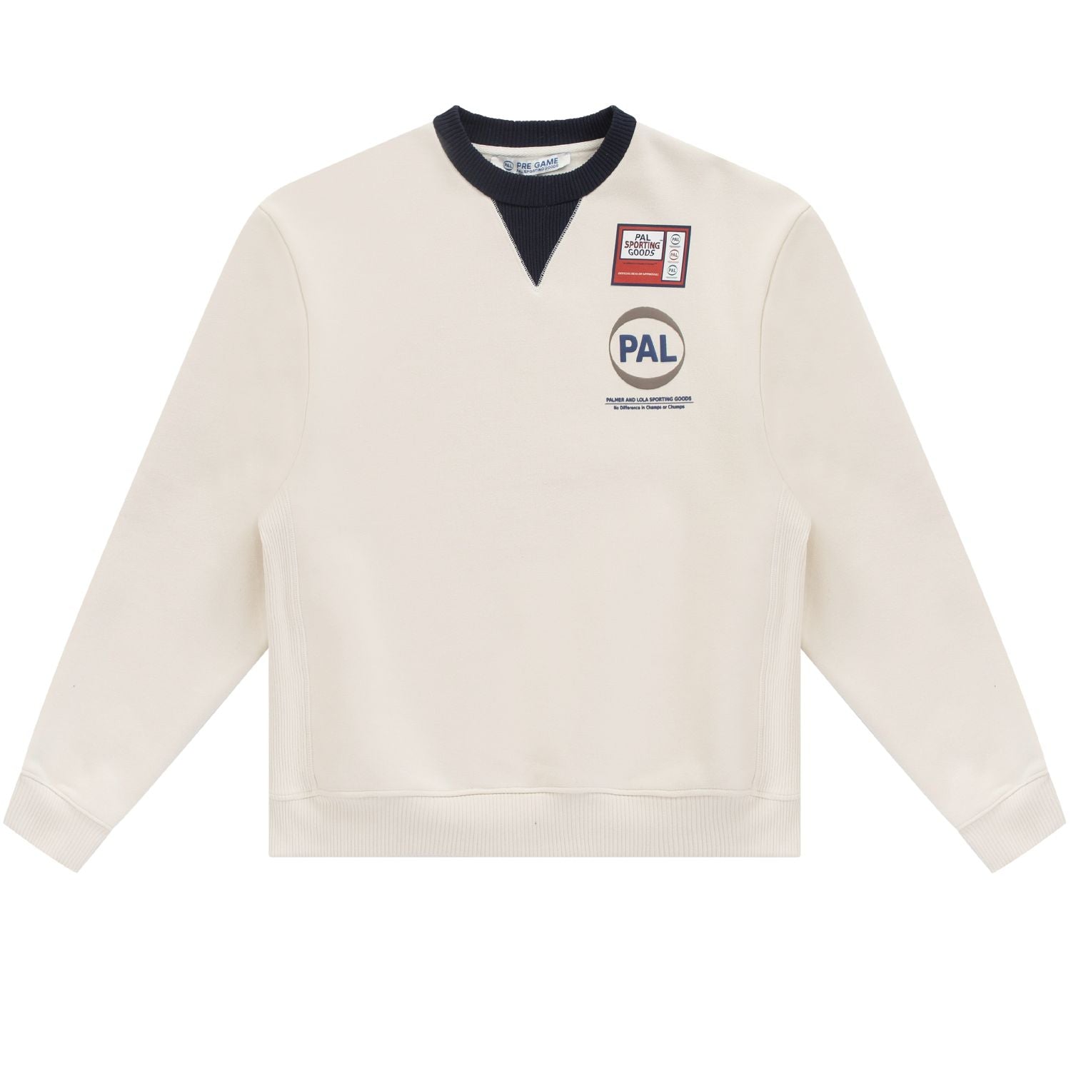 PAL Sporting Goods Pre Game Sweater Off White