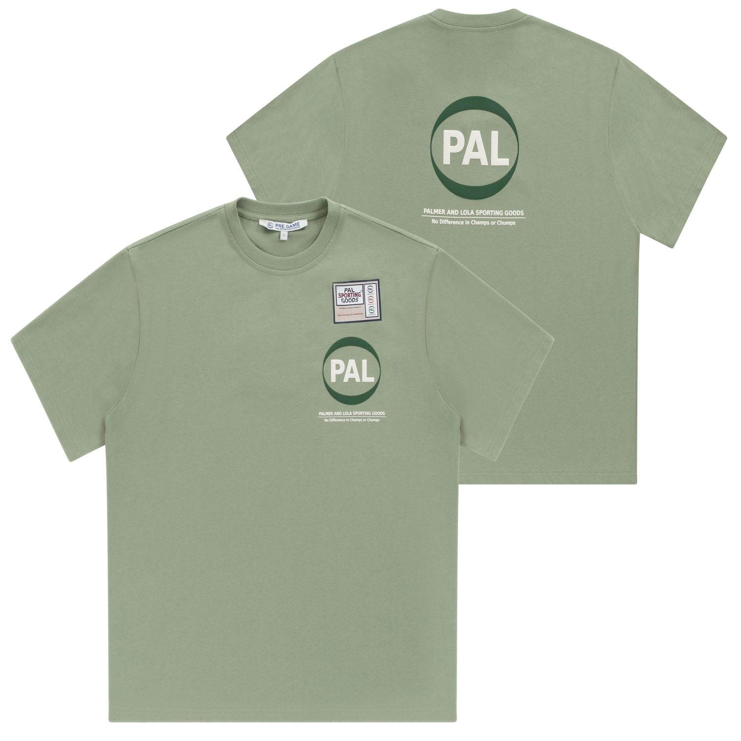 PAL Sporting Goods Pre Game T-shirt Groen