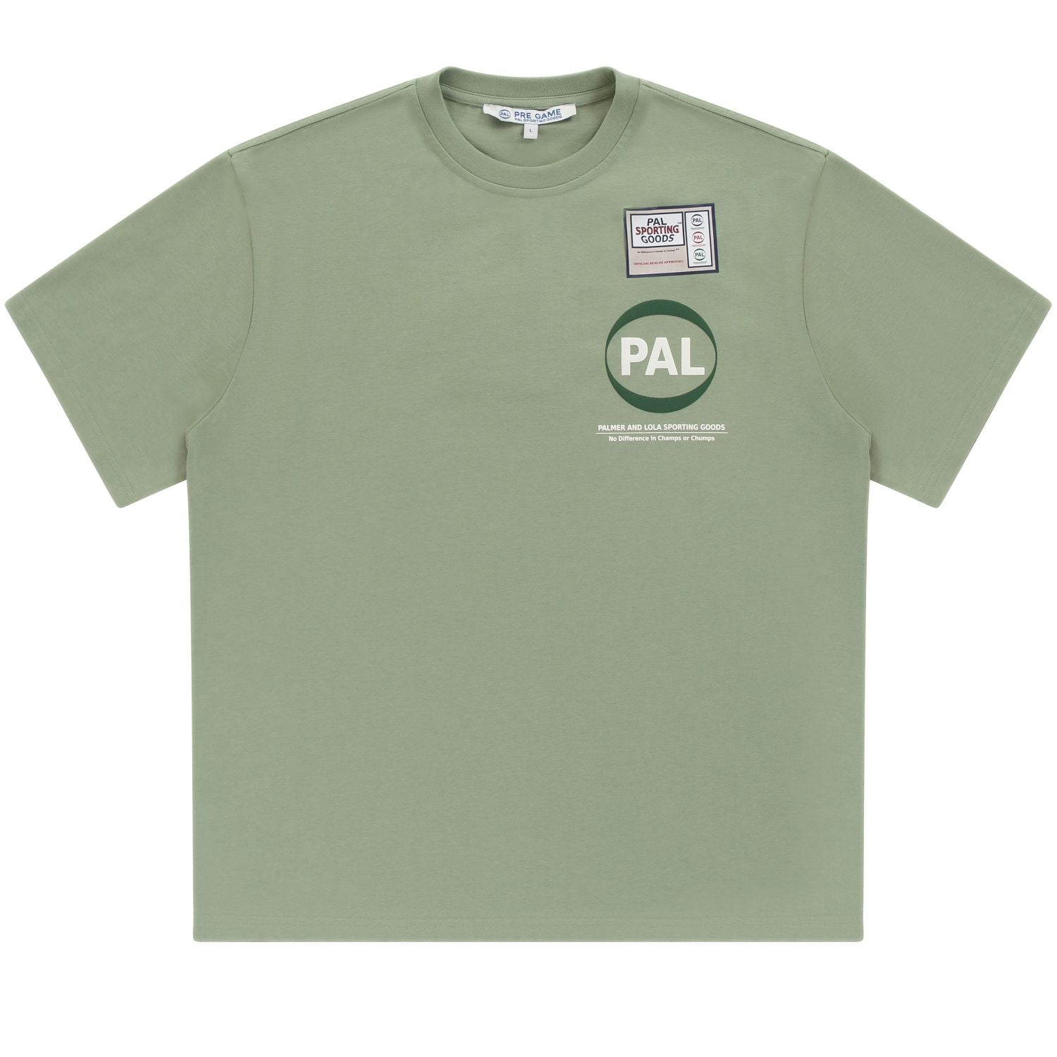 PAL Sporting Goods Pre Game T-shirt Groen