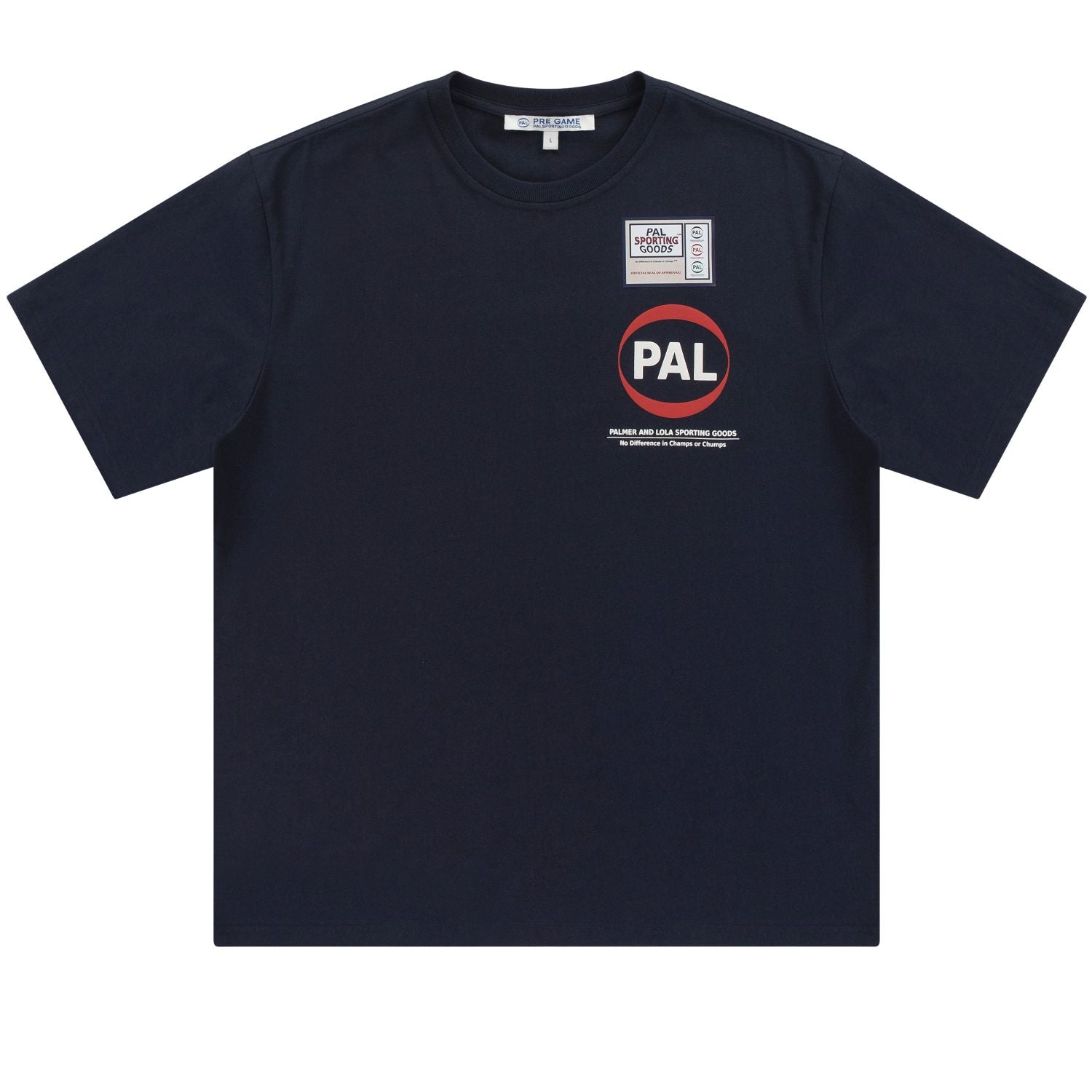 PAL Sporting Goods Pre Game T-shirt Navy
