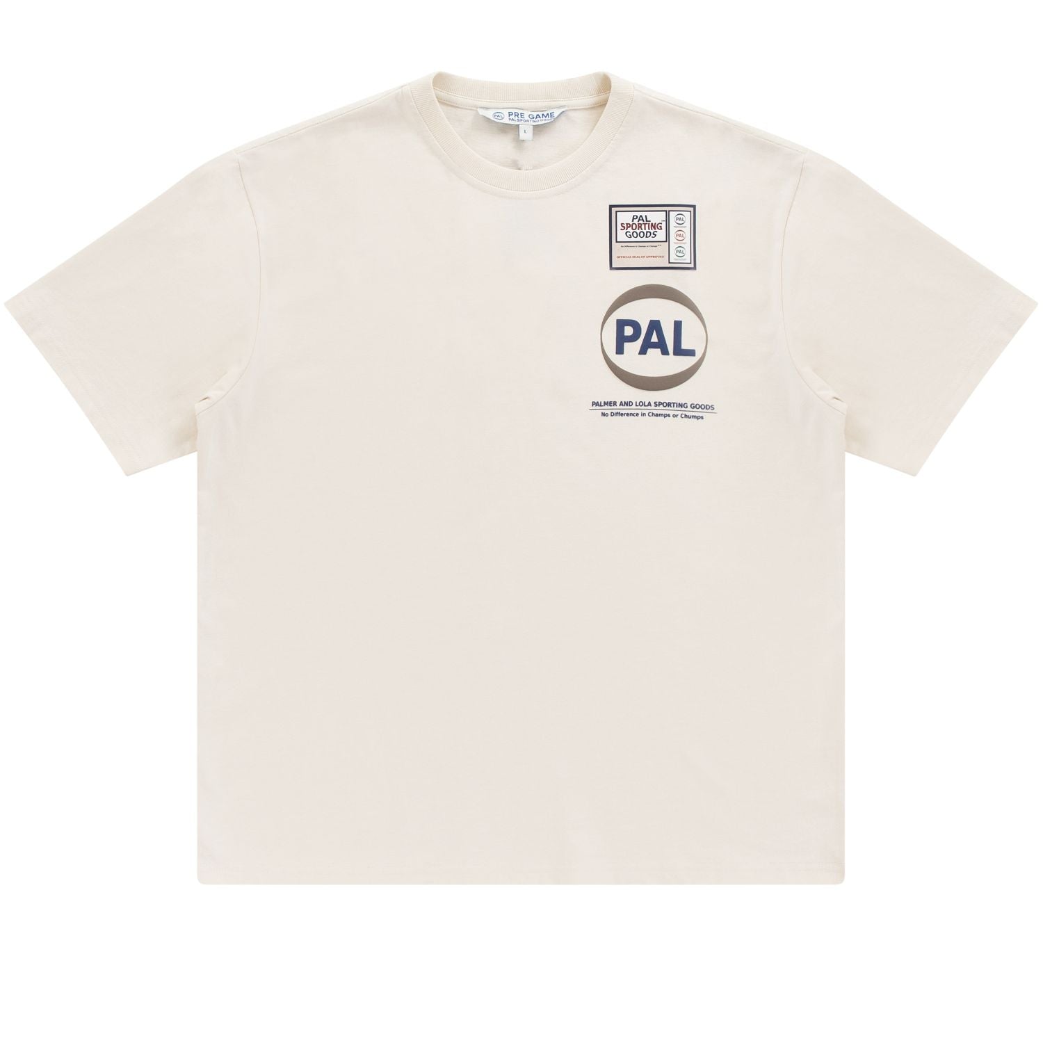 PAL Sporting Goods Pre Game T-shirt Off White
