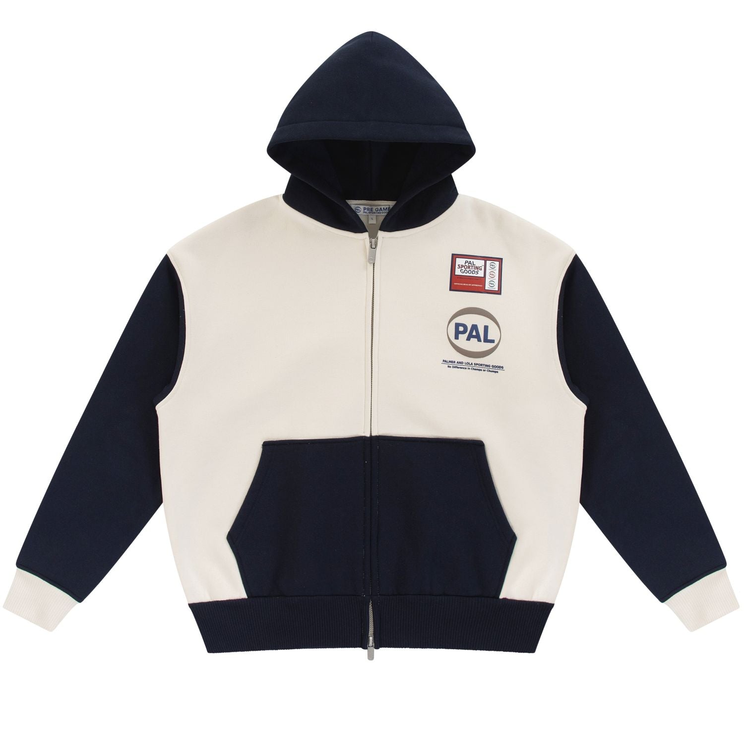 PAL Sporting Goods Pre Game Vest Off White/Navy