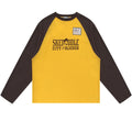 PAL Sporting Goods Skedaddle Raglan Longsleeve T-shirt Geel/Bruin