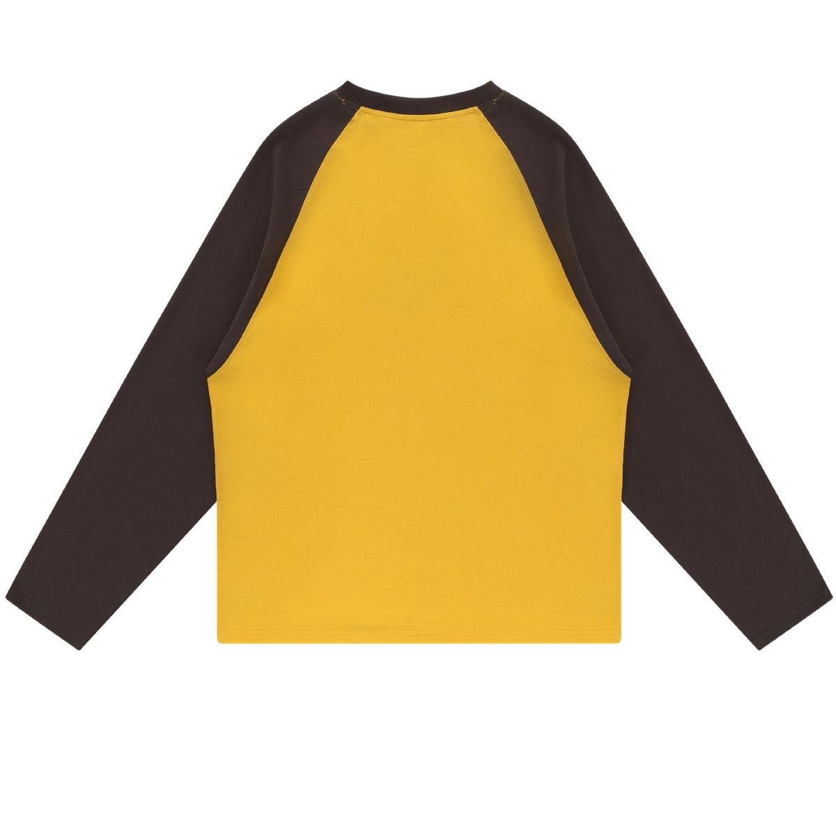PAL Sporting Goods Skedaddle Raglan Longsleeve T-shirt Geel/Bruin