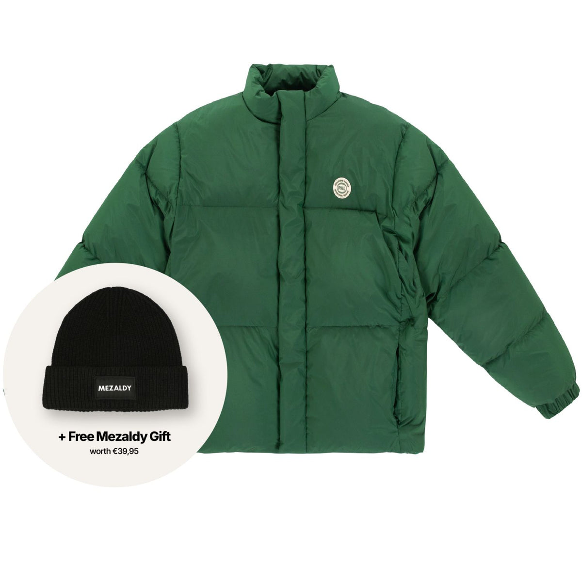 PAL Sporting Goods The Brando Puffer Groen