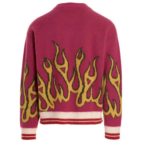 Palm Angels Burning Sweater Roze