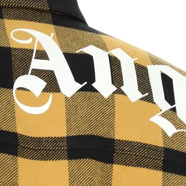 Palm Angels Classic Logo Overshirt Goud