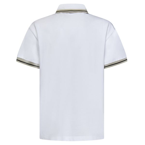 Palm Angels Classic Logo Polo Wit