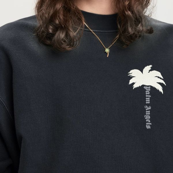 Palm Angels The Palm Sweater Antraciet