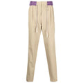 Palm Angels Track Belt Broek Beige