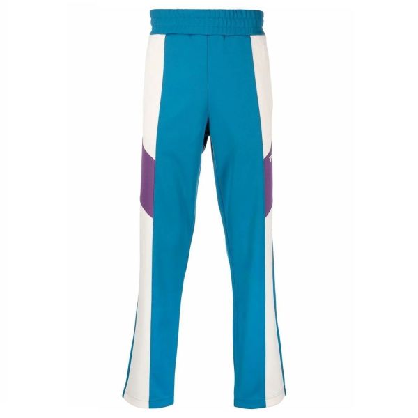 Palm Angels V Colorblock Trainingsbroek Blauw