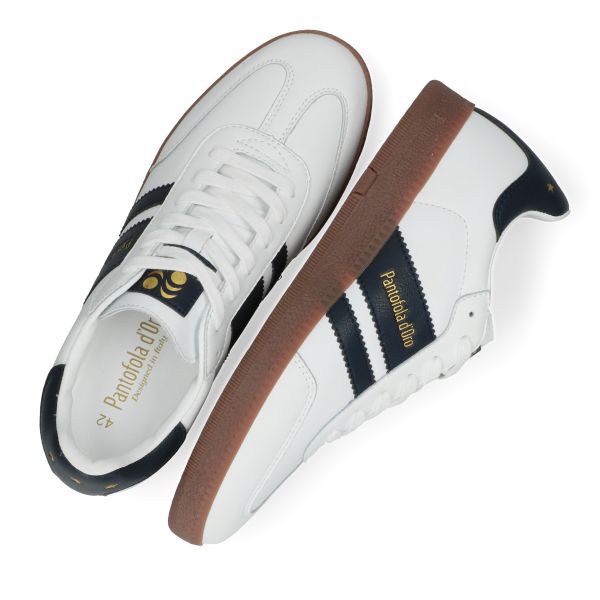 Pantofola d'Oro Bomber Sneaker Wit/Navy