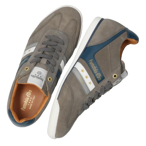 Pantofola d'Oro Vasto Suede Sneaker Grijs