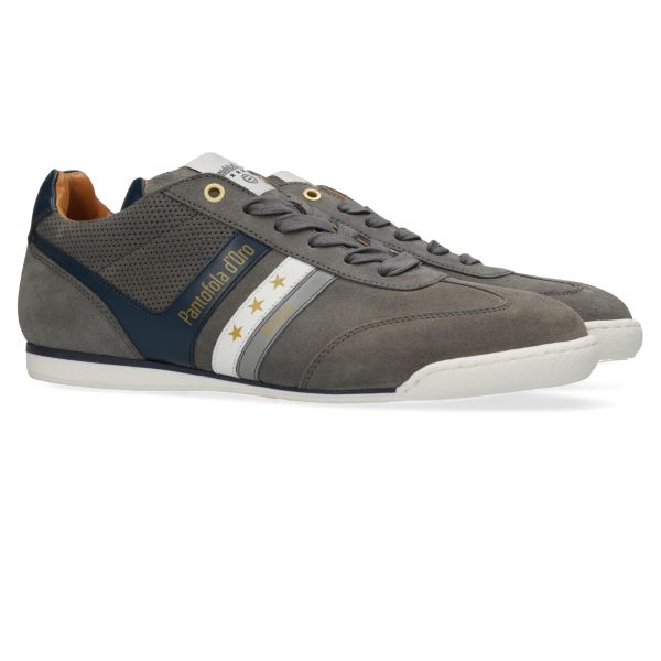 Pantofola d'Oro Vasto Suede Sneaker Grijs
