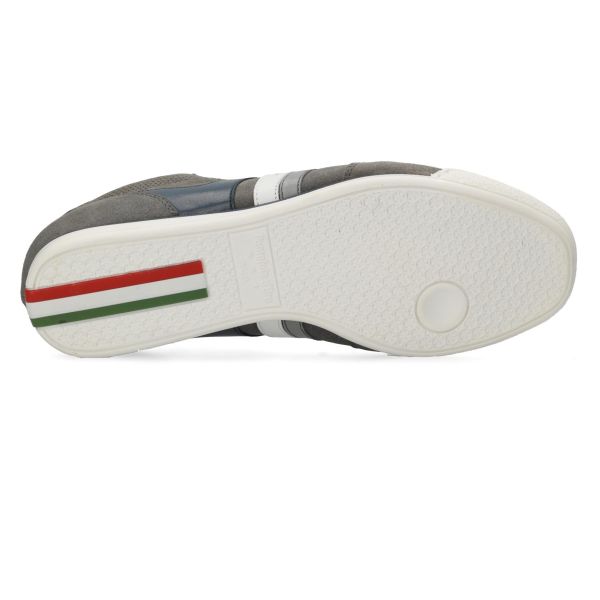 Pantofola d'Oro Vasto Suede Sneaker Grijs