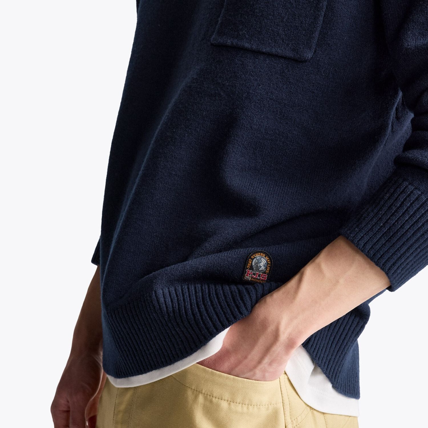 Parajumpers Enego Knit Sweater Navy