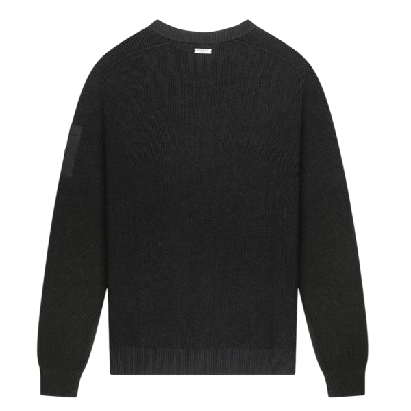 Quotrell Peak Knitted Sweater Zwart