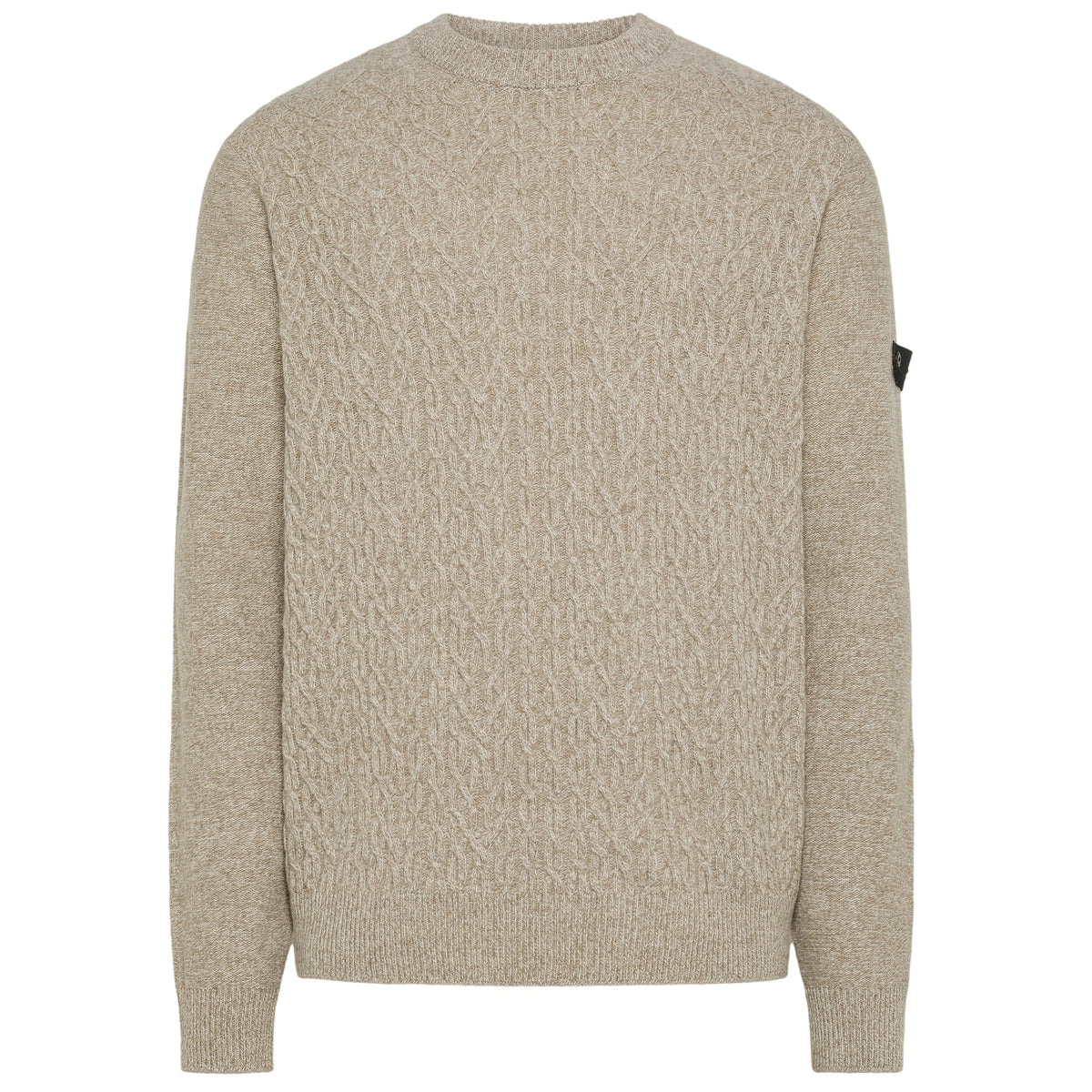 Peuterey Alcione GRS Cable Knit Sweater Beige