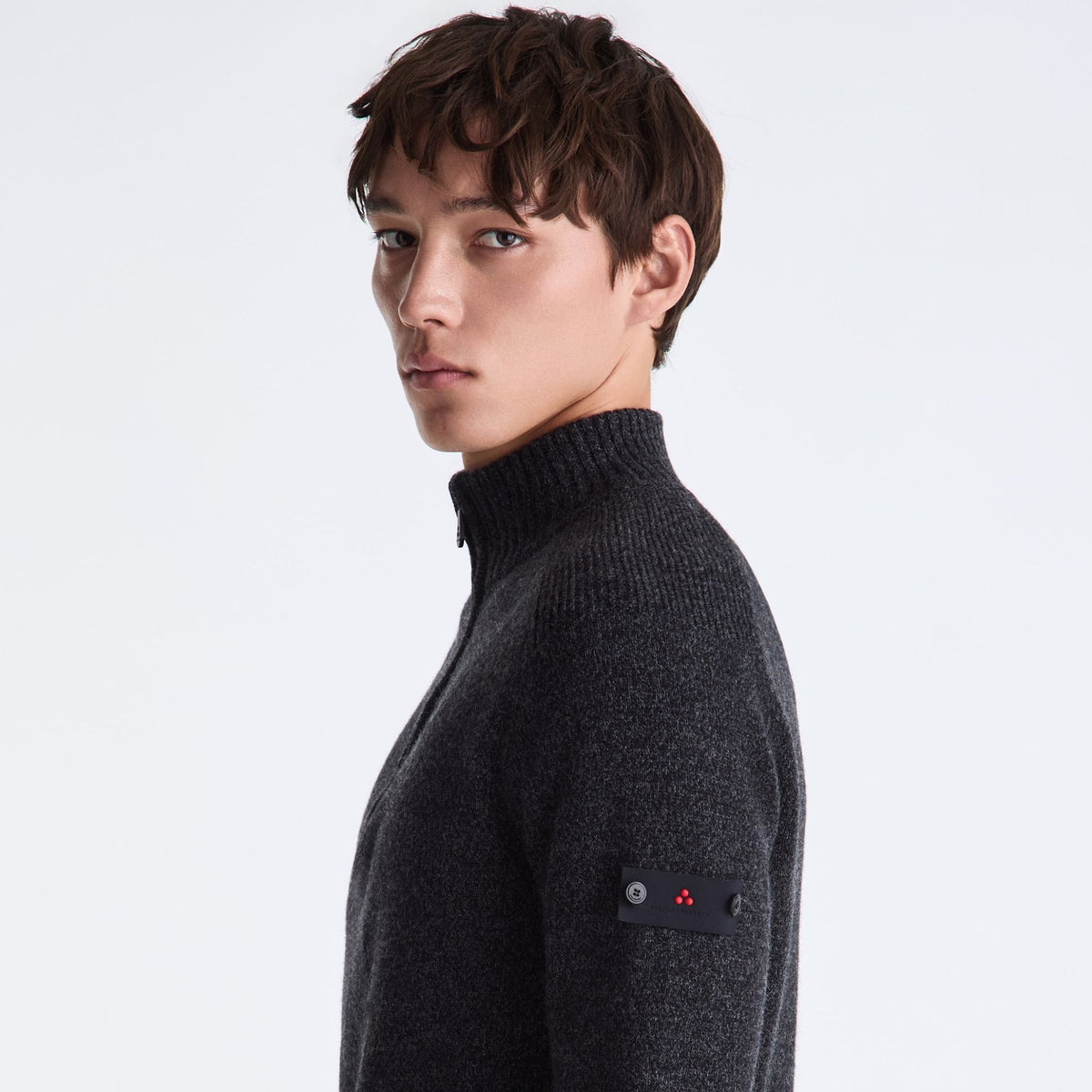 Peuterey Braille Zipped Sweater Zwart