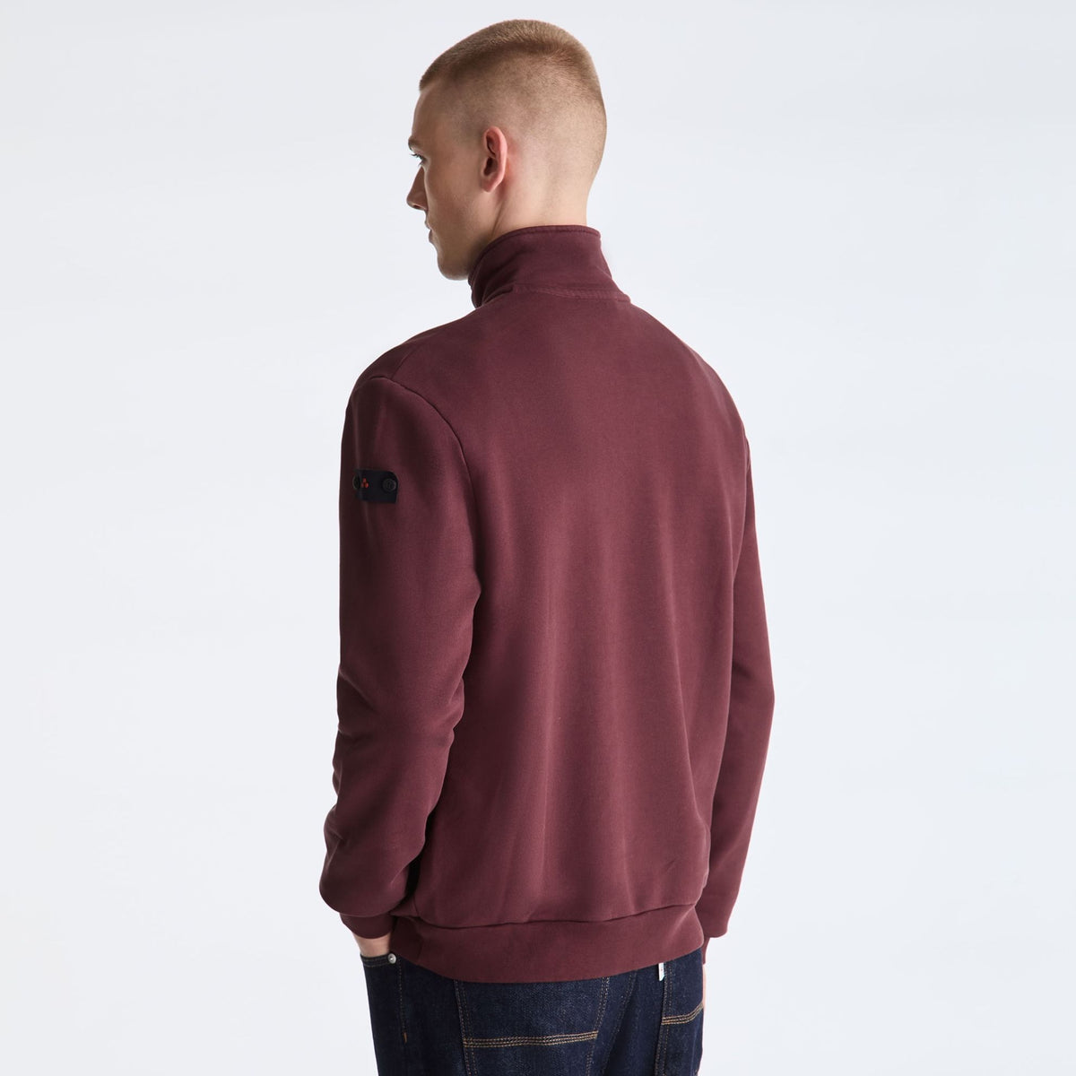 Peuterey Dory Half Zip Sweater Bordeaux