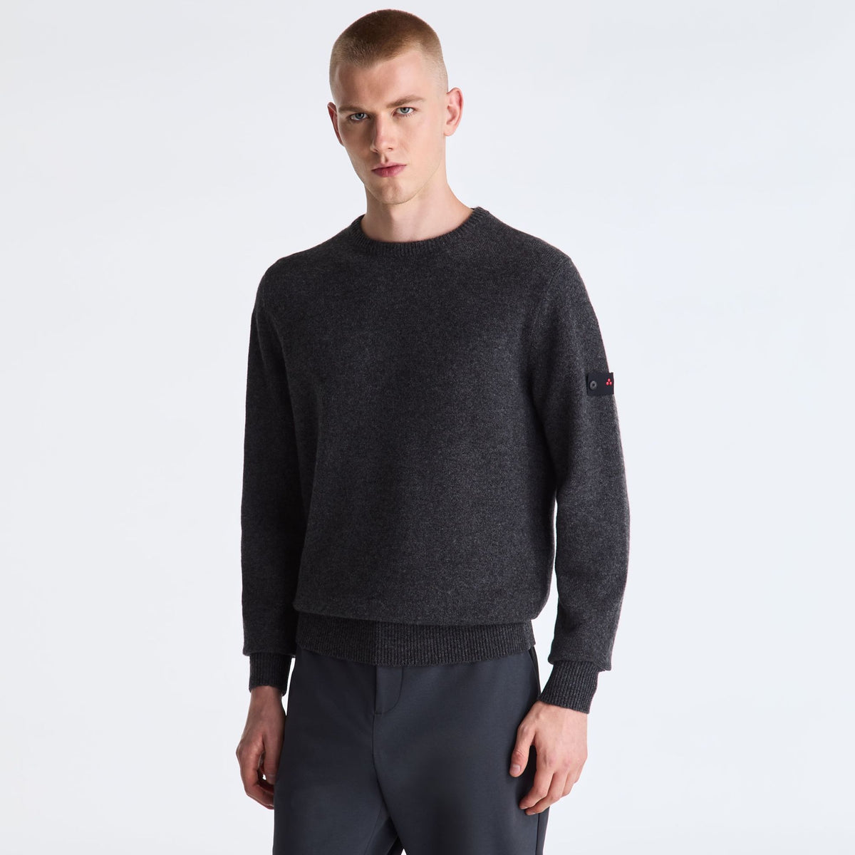 Peuterey Gediz Wool Blend Sweater Antraciet