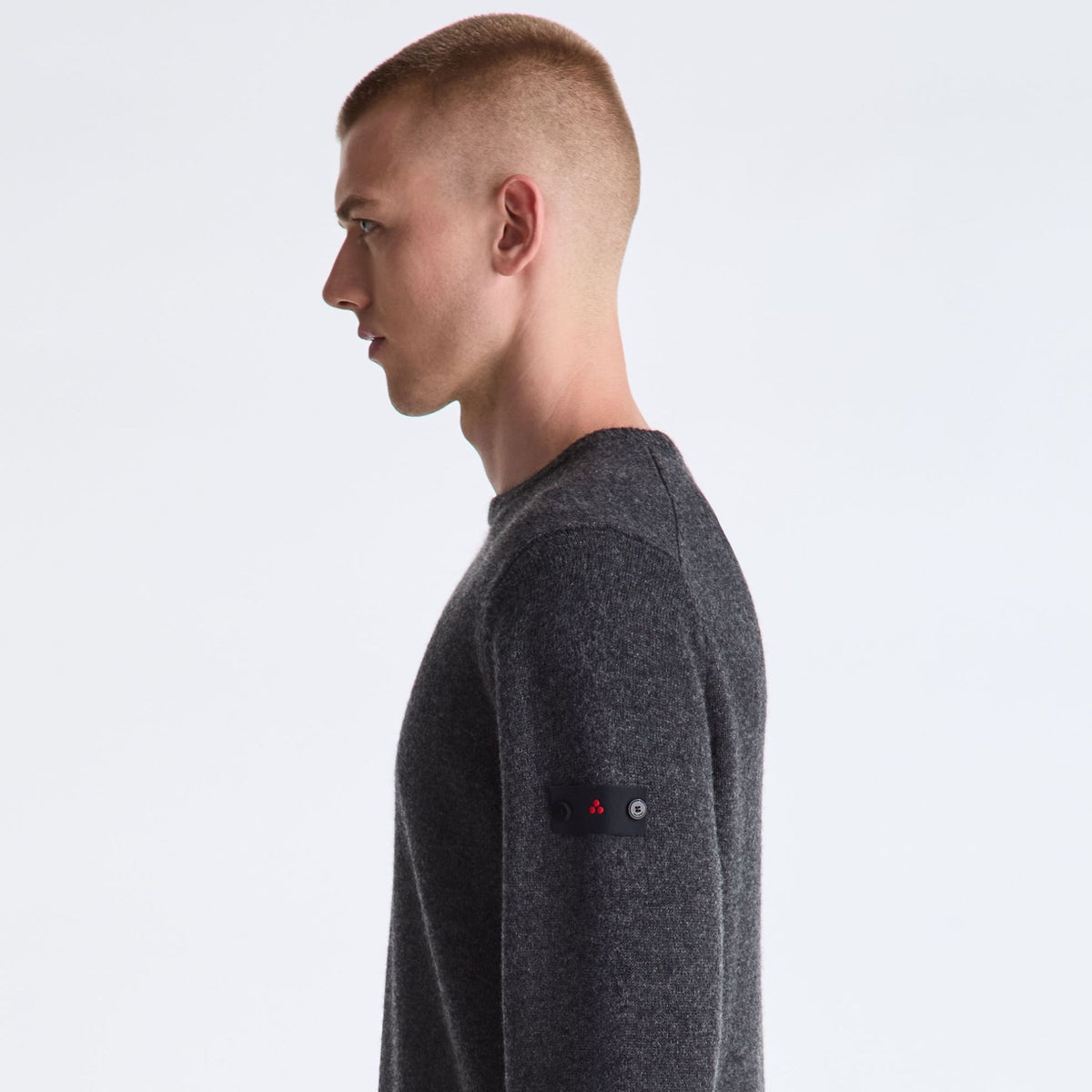 Peuterey Gediz Wool Blend Sweater Antraciet