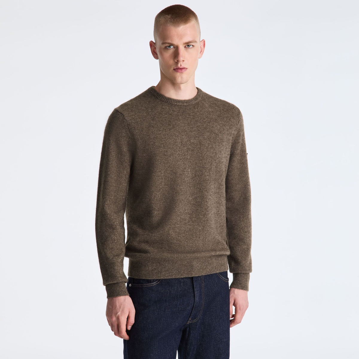 Peuterey Gediz Wool Blend Sweater Bruin