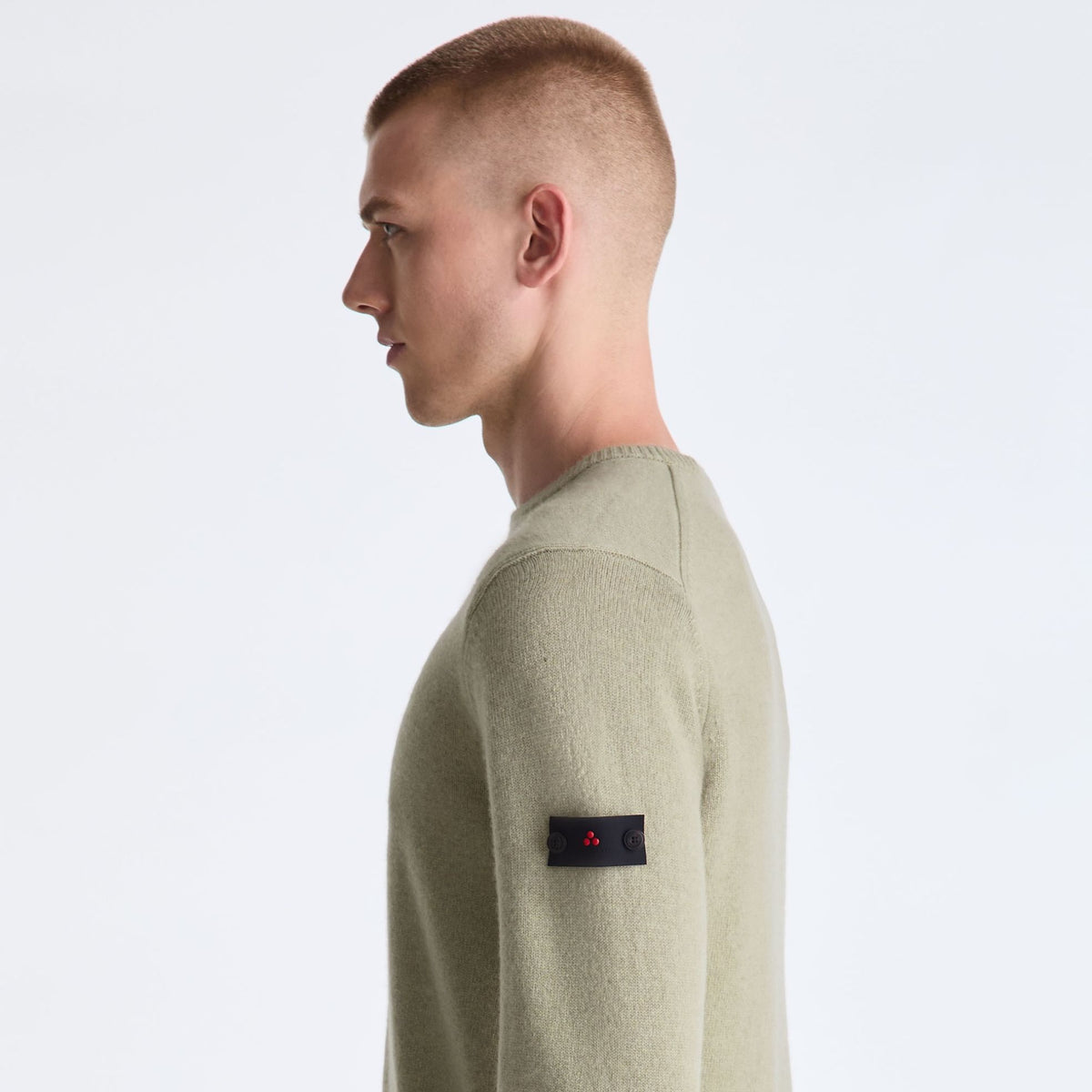 Peuterey Gediz Wool Blend Sweater Licht Groen