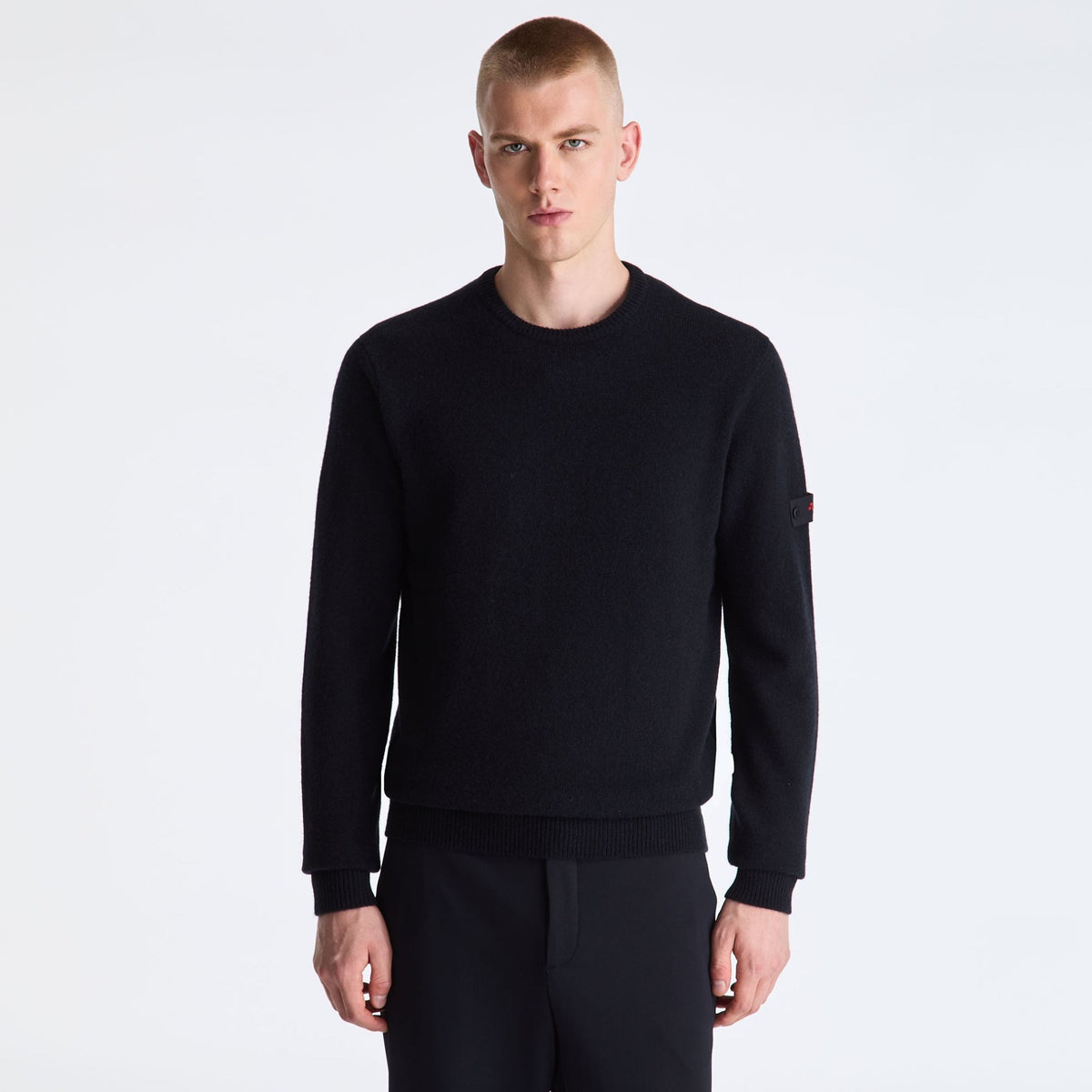 Peuterey Gediz Wool Blend Sweater Navy