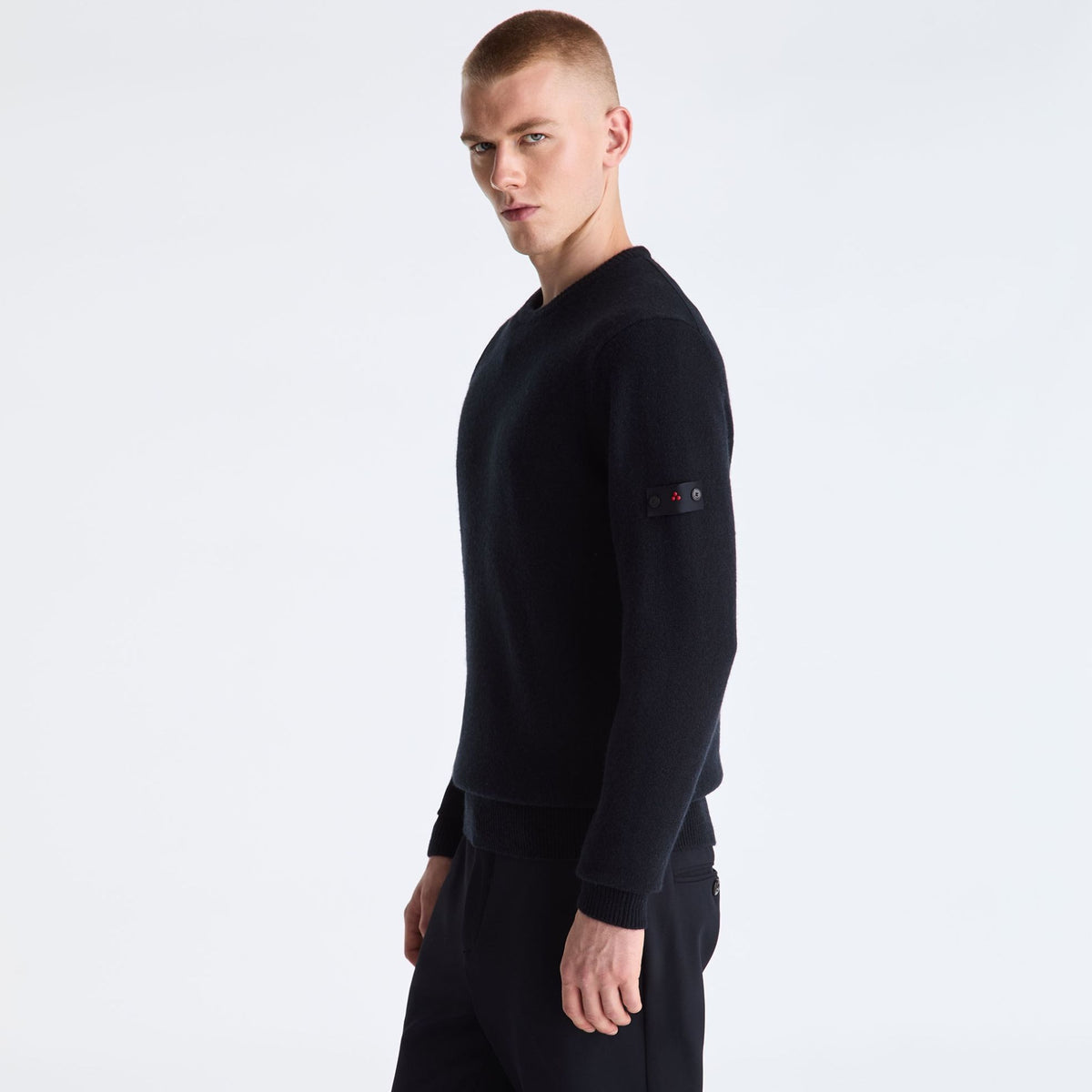 Peuterey Gediz Wool Blend Sweater Navy