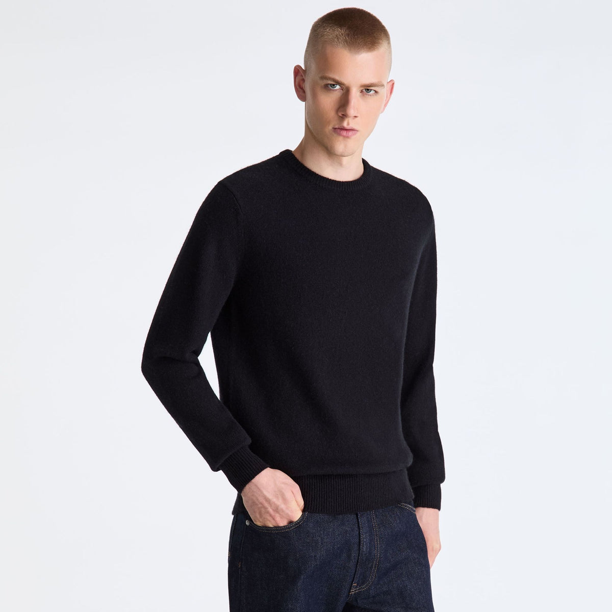 Peuterey Gediz Wool Blend Sweater Zwart